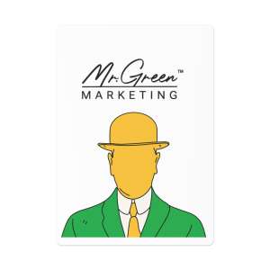 Stylish Poker Playing Cards Set, Card Game, Casino Night, Gift for Gamers, Fun Party Accessory, Mr. Green Marketing Design