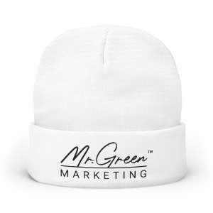 Mr. Green Marketing - Knit Beanie (Embroidery)