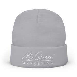 Mr. Green Marketing - Knit Beanie (Embroidery)