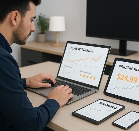 Tracking Review Velocity, Pricing, and Rank Movement Amazon Competitor Research Tracking Review Velocity, Pricing, and Rank Movement