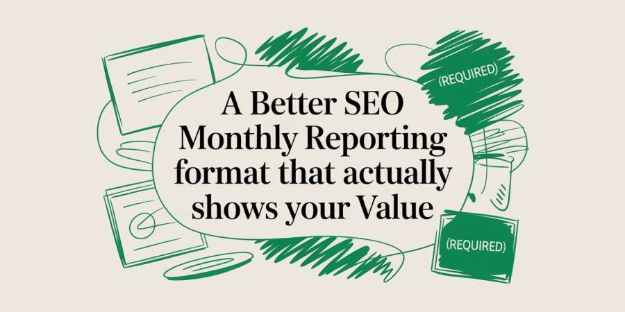 SEO Monthly Reporting Format