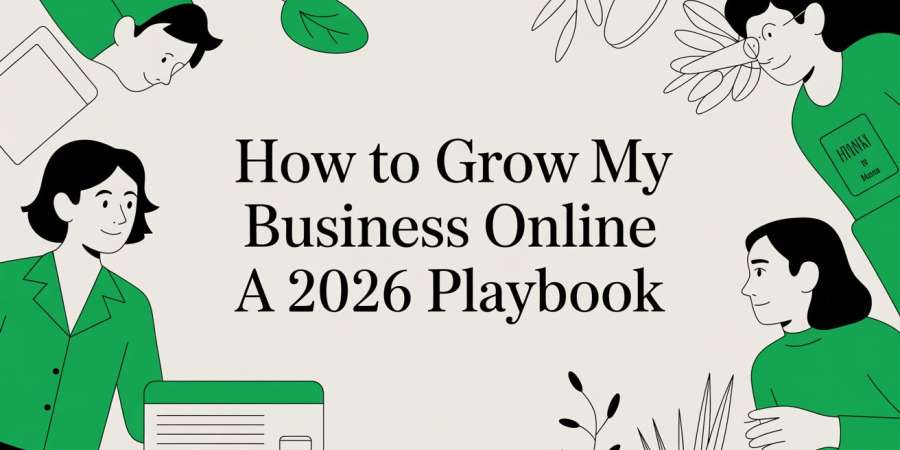 How to Grow My Business Online: A 2026 Playbook