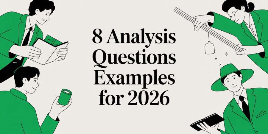 8 Analysis Questions Examples for 2026
