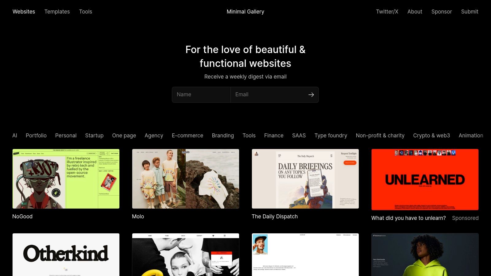Minimal Gallery