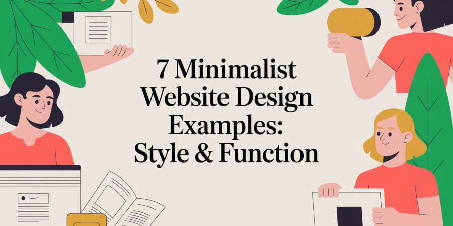 7 Minimalist Website Design Examples: Style & Function