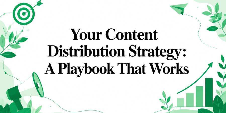 Your Content Distribution Strategy: A Playbook That Works