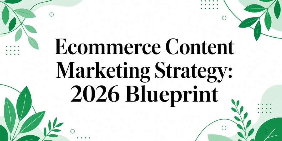 Ecommerce Content Marketing Strategy: 2026 Blueprint