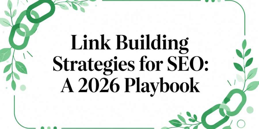 Link Building Strategies for SEO: A 2026 Playbook