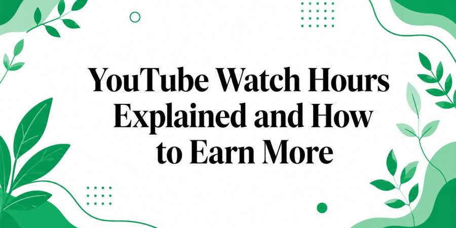YouTube Watch Hours Explained and How to Earn More