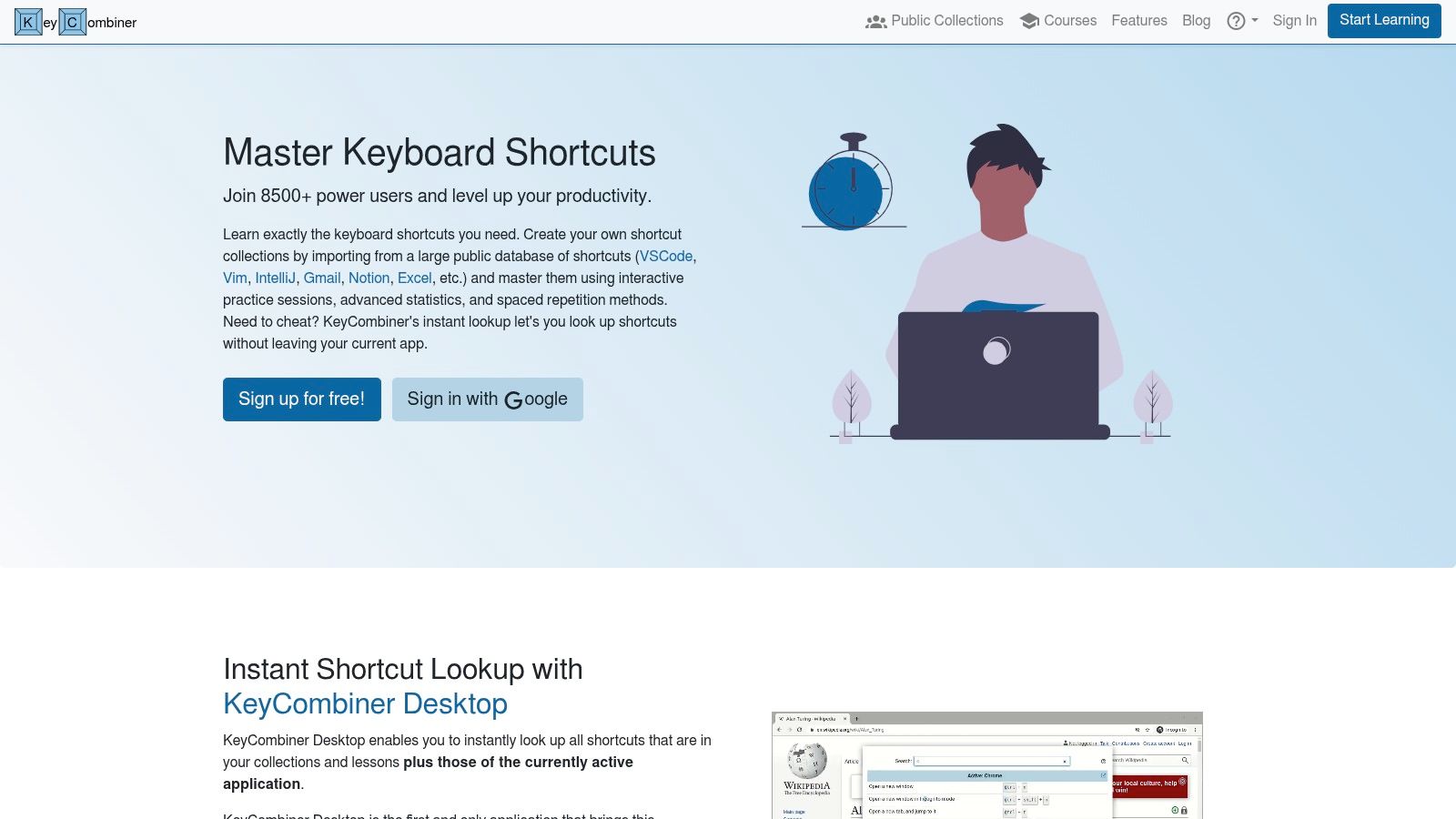KeyCombiner – Shortcut Trainer and Instant Lookup