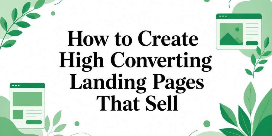 How to Create High Converting Landing Pages That Sell
