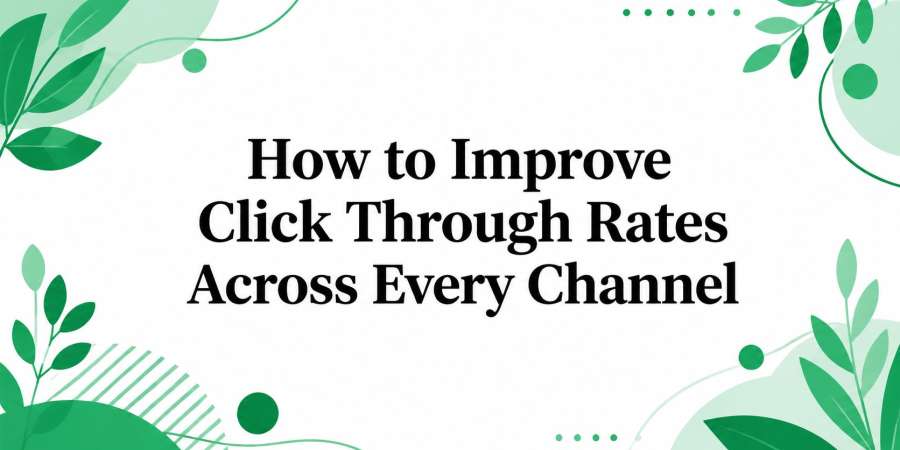 How to Improve Click Through Rates Across Every Channel
