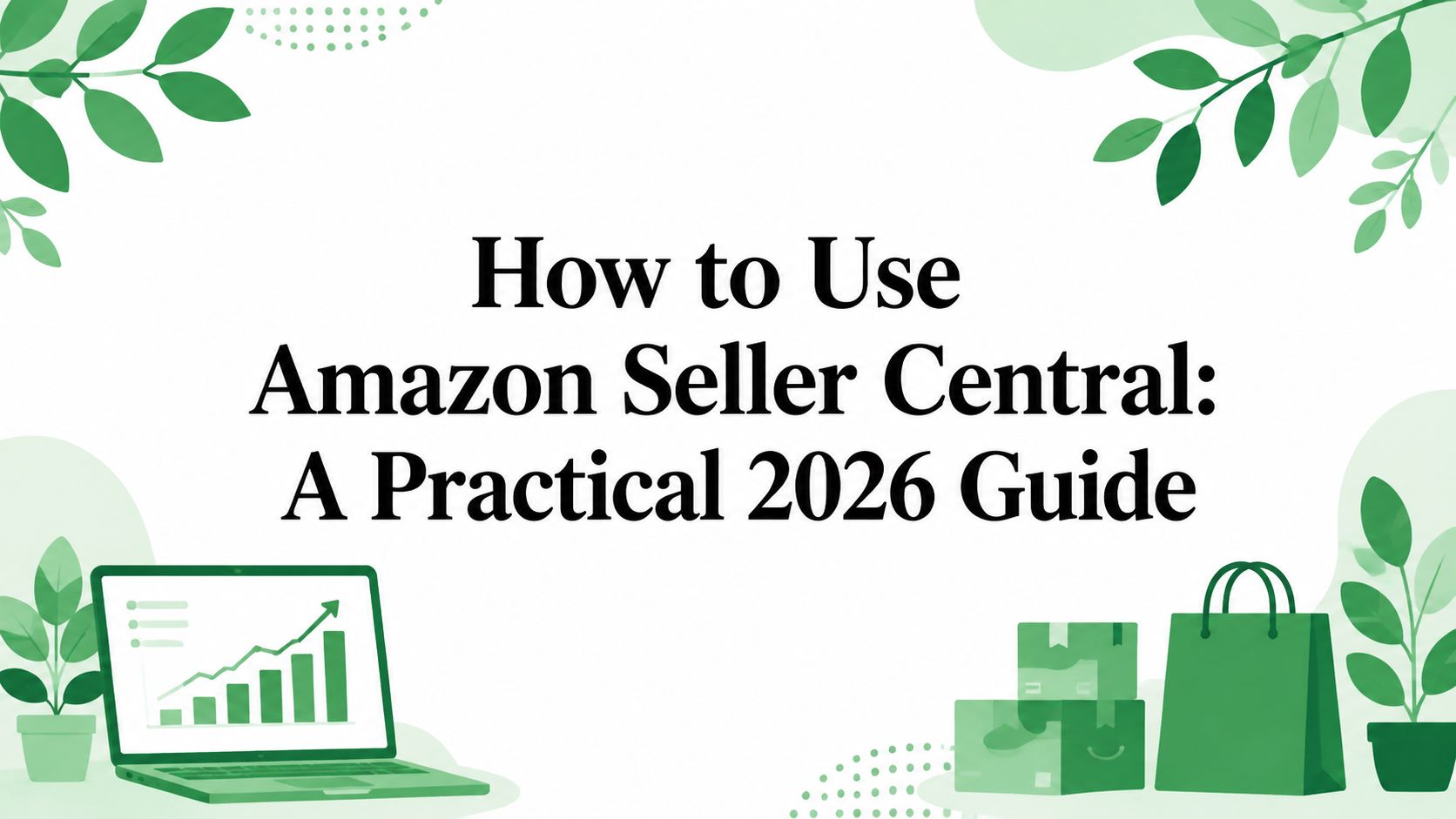 How to Use Amazon Seller Central: A Practical 2026 Guide