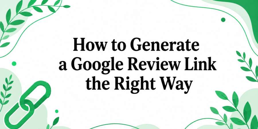 How to Generate a Google Review Link the Right Way