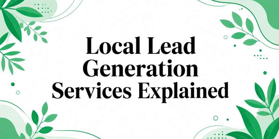 Local Lead Generation Services Explained